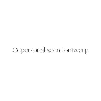 Personaliseren van ontwerp