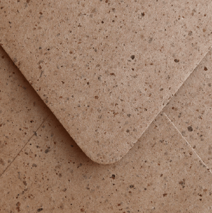 Vierkante Envelop Eco Cacao