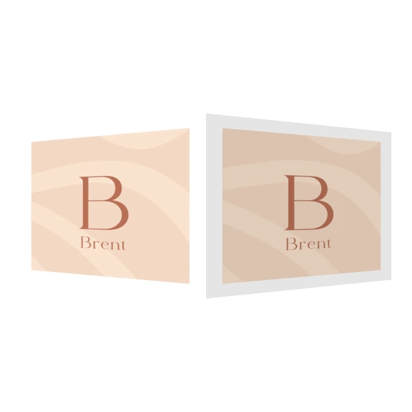 Grote Letter B Brent