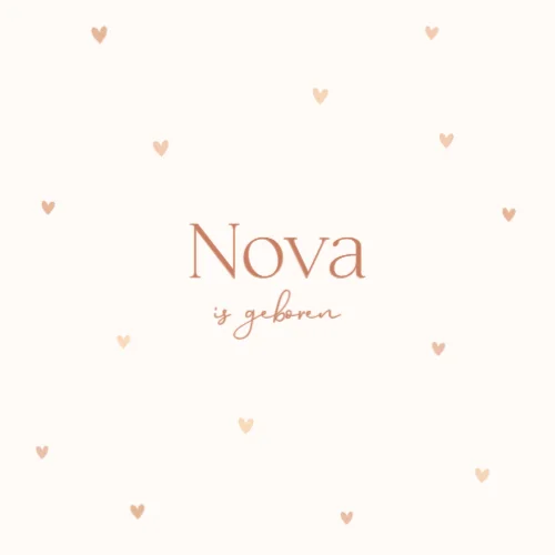 Vierkante gevouwen kaart