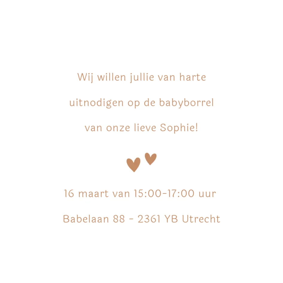 Winters silhouet - Terug