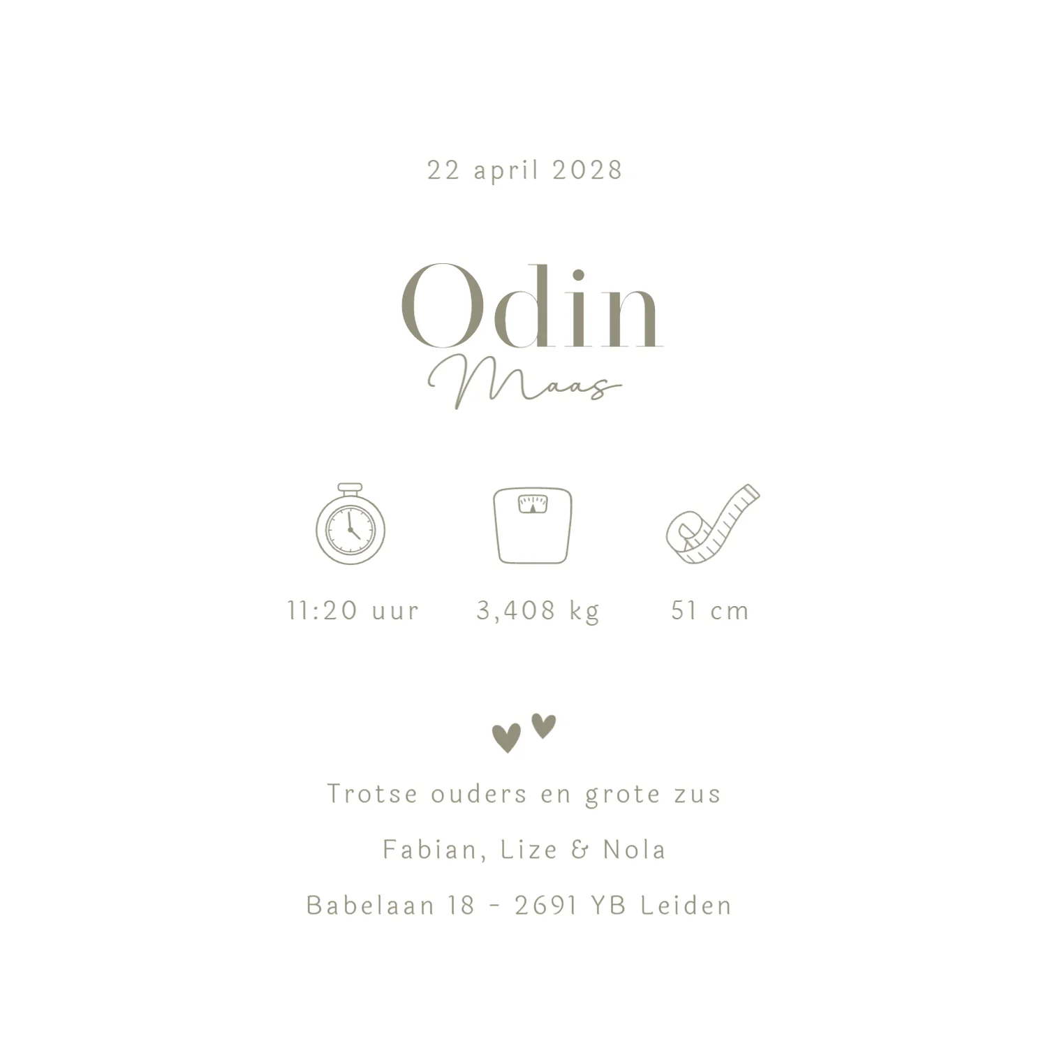 Zusje met baby binnenkant