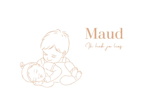 Liggende enkele kaart