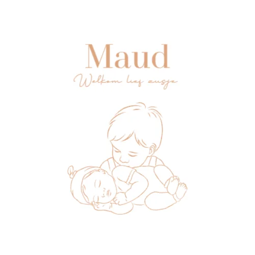 Vierkante gevouwen kaart