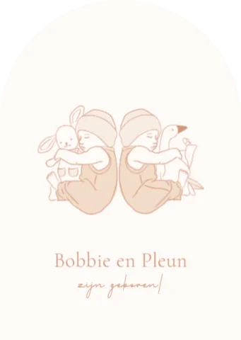 Staande enkele kaart