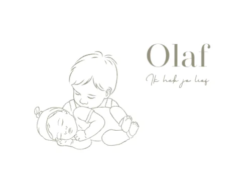 Liggende enkele kaart