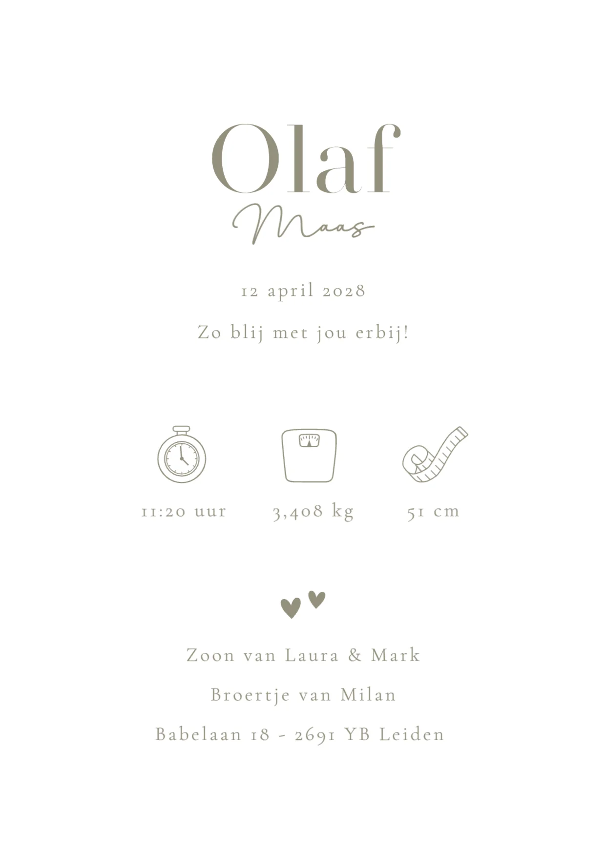 Grote broer met baby - Terug