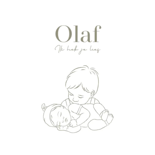 Vierkante gevouwen kaart