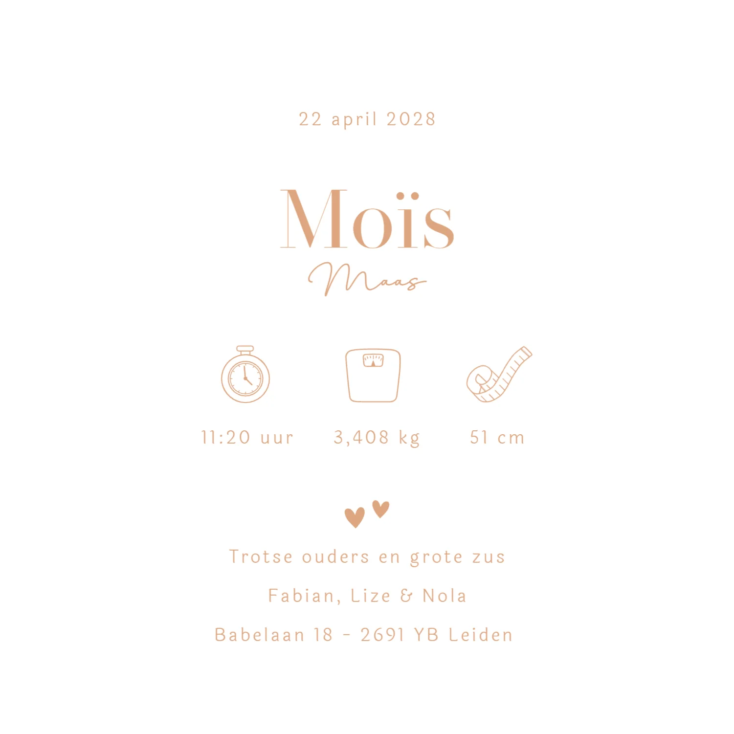 Lijntekening met grote zus en baby - Terug