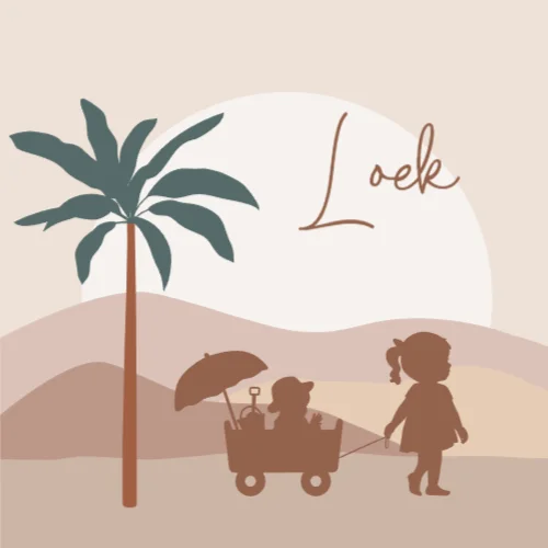 Vierkante gevouwen kaart