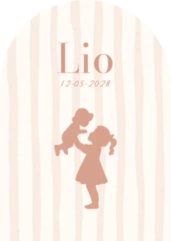 Staande enkele kaart