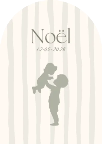 Staande enkele kaart