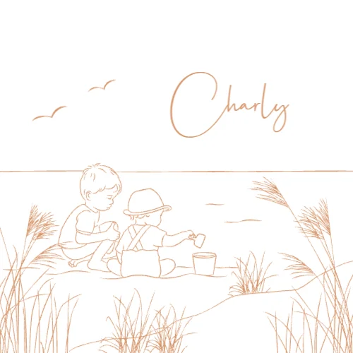 Vierkante gevouwen kaart