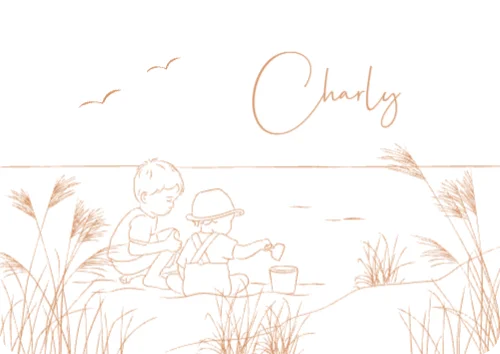 Liggende enkele kaart