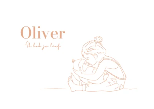 Liggende enkele kaart