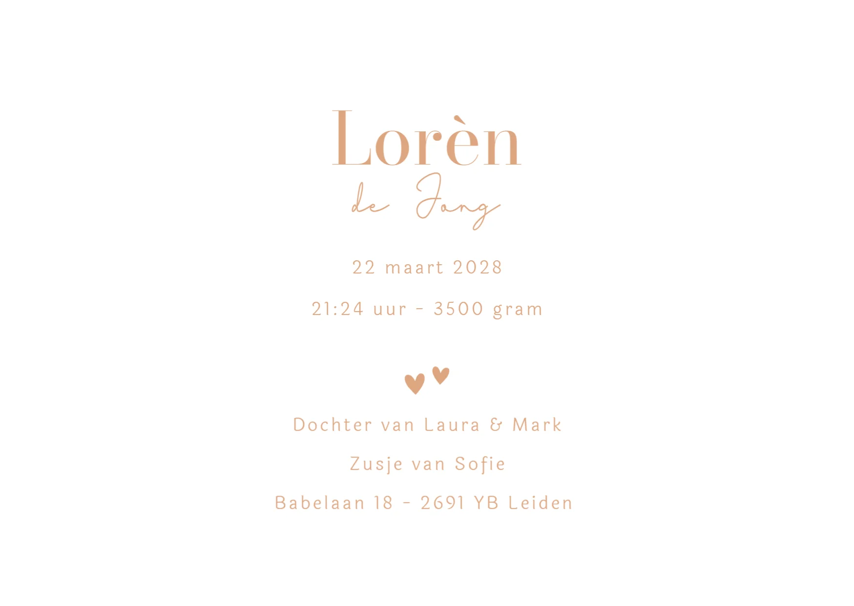 Grote zus met baby - Terug