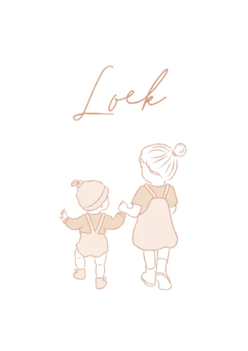 Staande enkele kaart