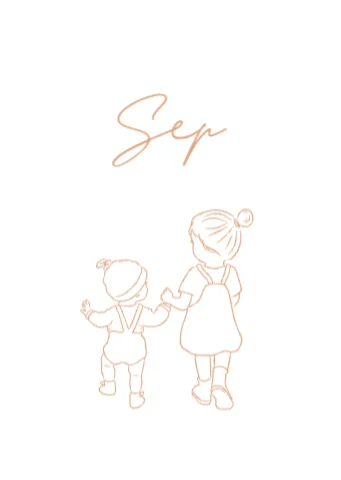 Staande enkele kaart