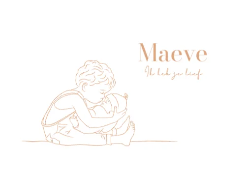 Liggende enkele kaart