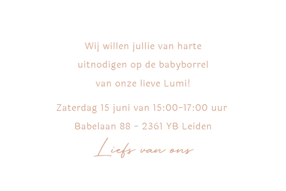 Voor een derde kindje - Terug