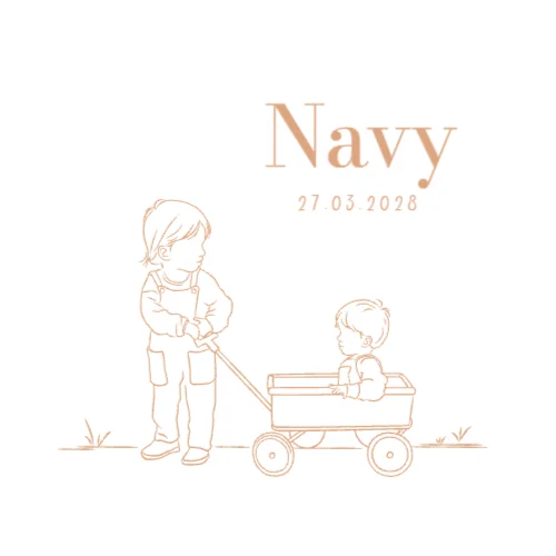 Vierkante gevouwen kaart