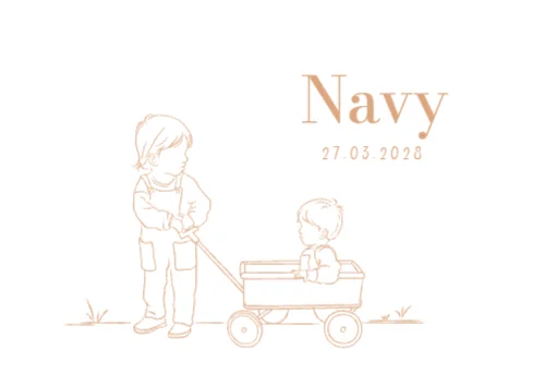 Liggende enkele kaart