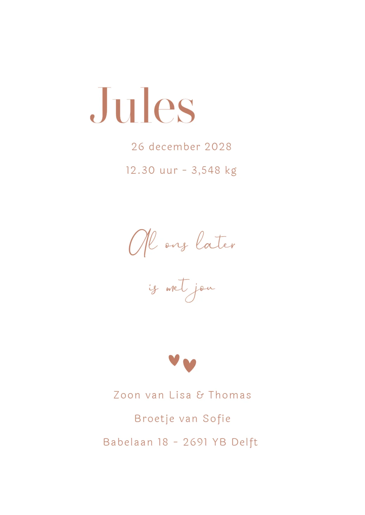 Grote zus binnenkant