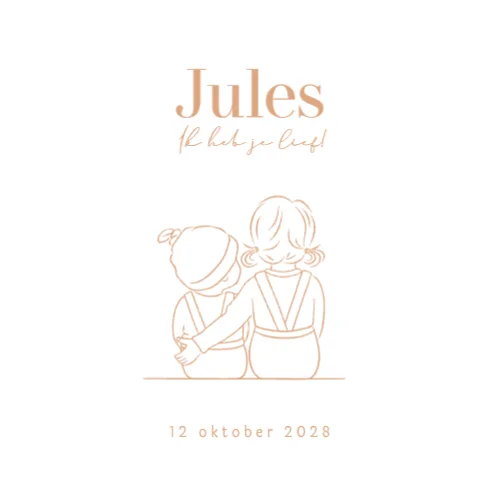 Vierkante gevouwen kaart