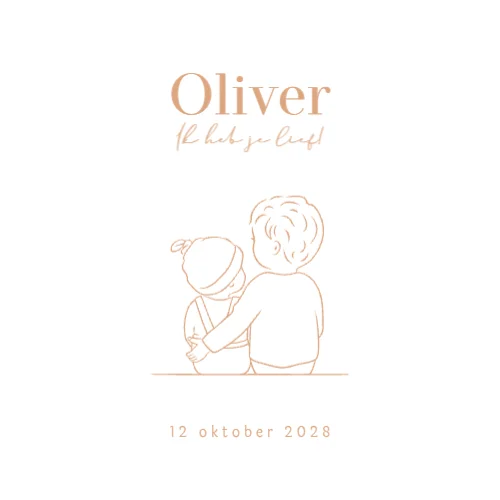 Vierkante gevouwen kaart