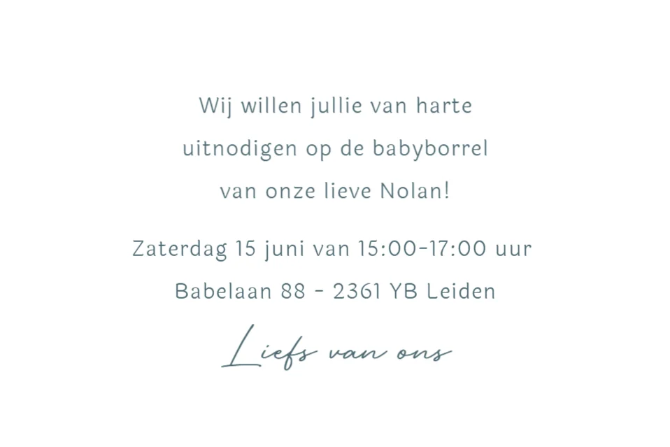 Broertje met baby - Terug