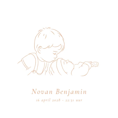 Vierkante gevouwen kaart