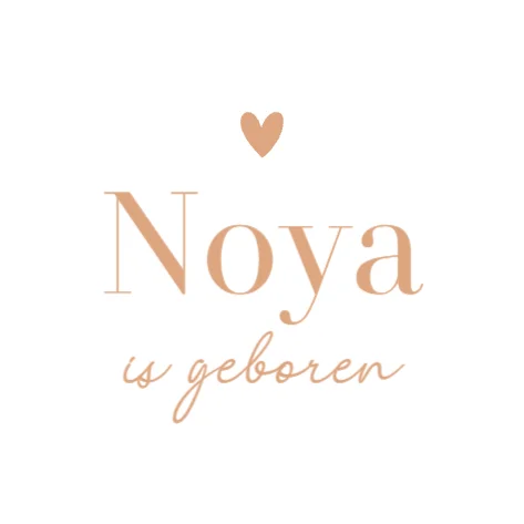 Lijntekening voor een derde kindje