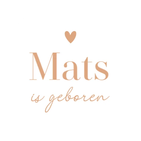 Lijntekening voor een derde kindje