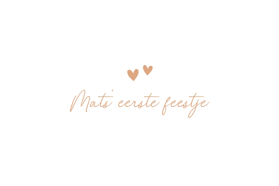 Lijntekening voor een derde kindje