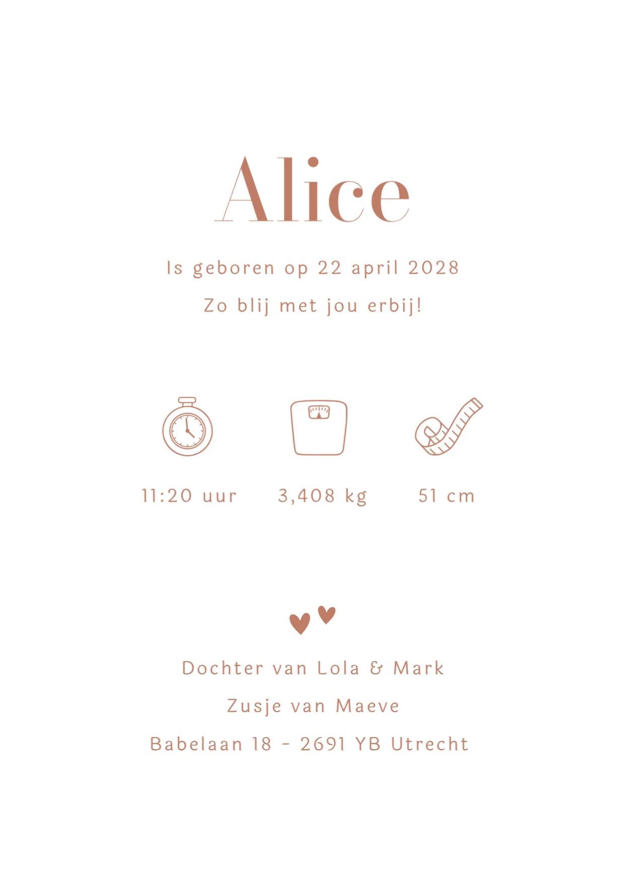 Grote zus met baby - Terug