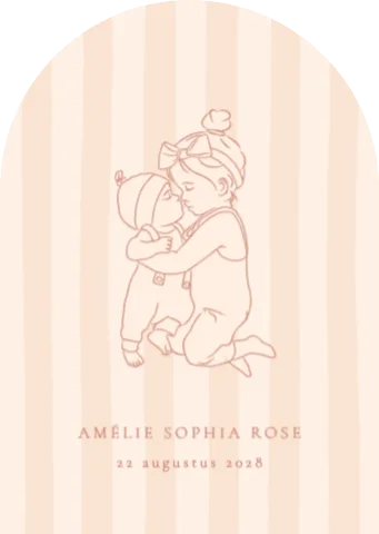 Staande enkele kaart