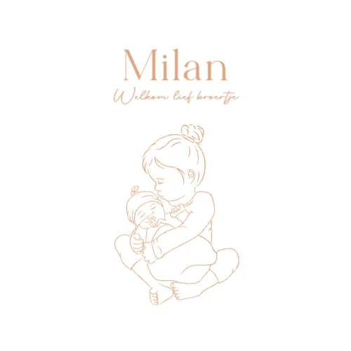 Vierkante gevouwen kaart