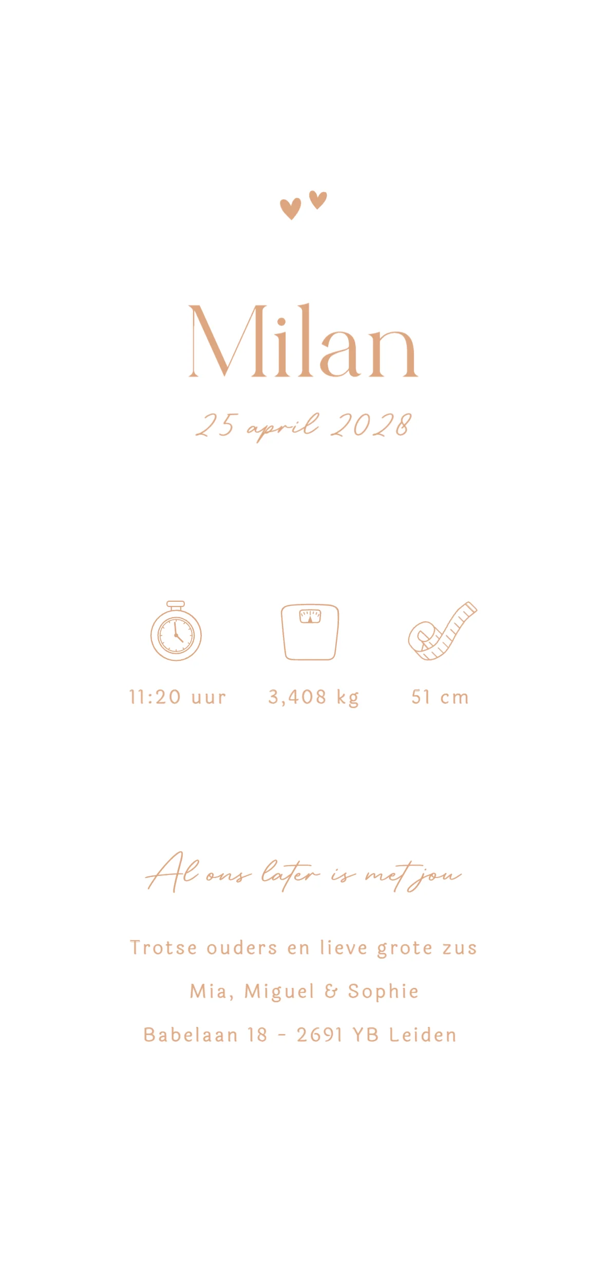 Grote zus met baby - Terug