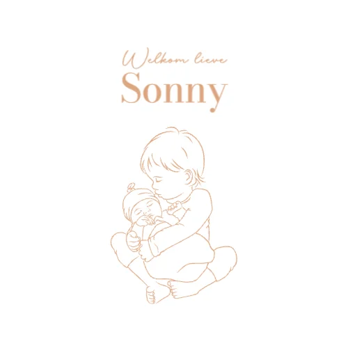 Vierkante gevouwen kaart