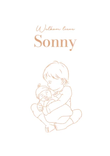 Staande enkele kaart