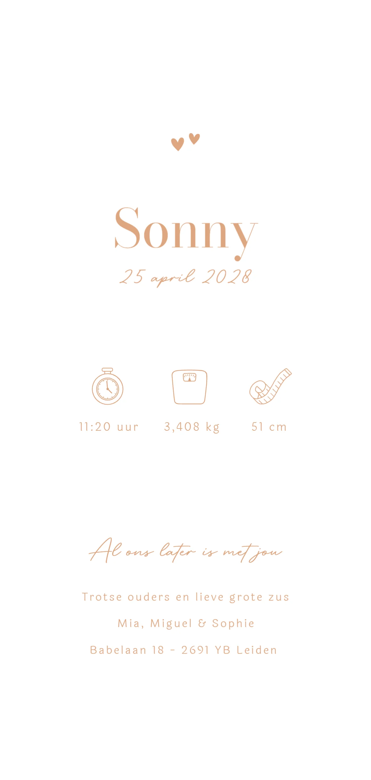 Peuter met baby - Terug