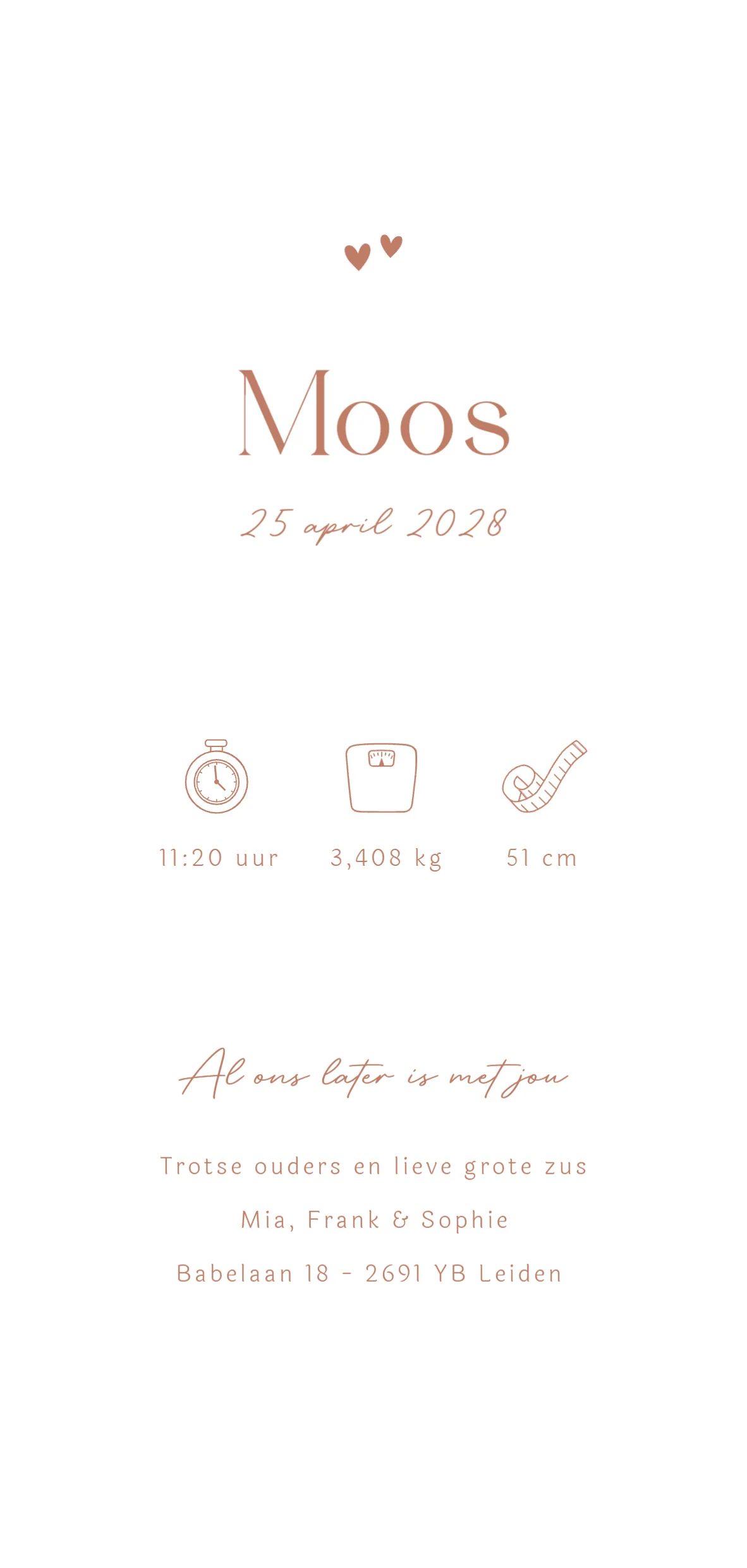 Grote zus met baby - Terug