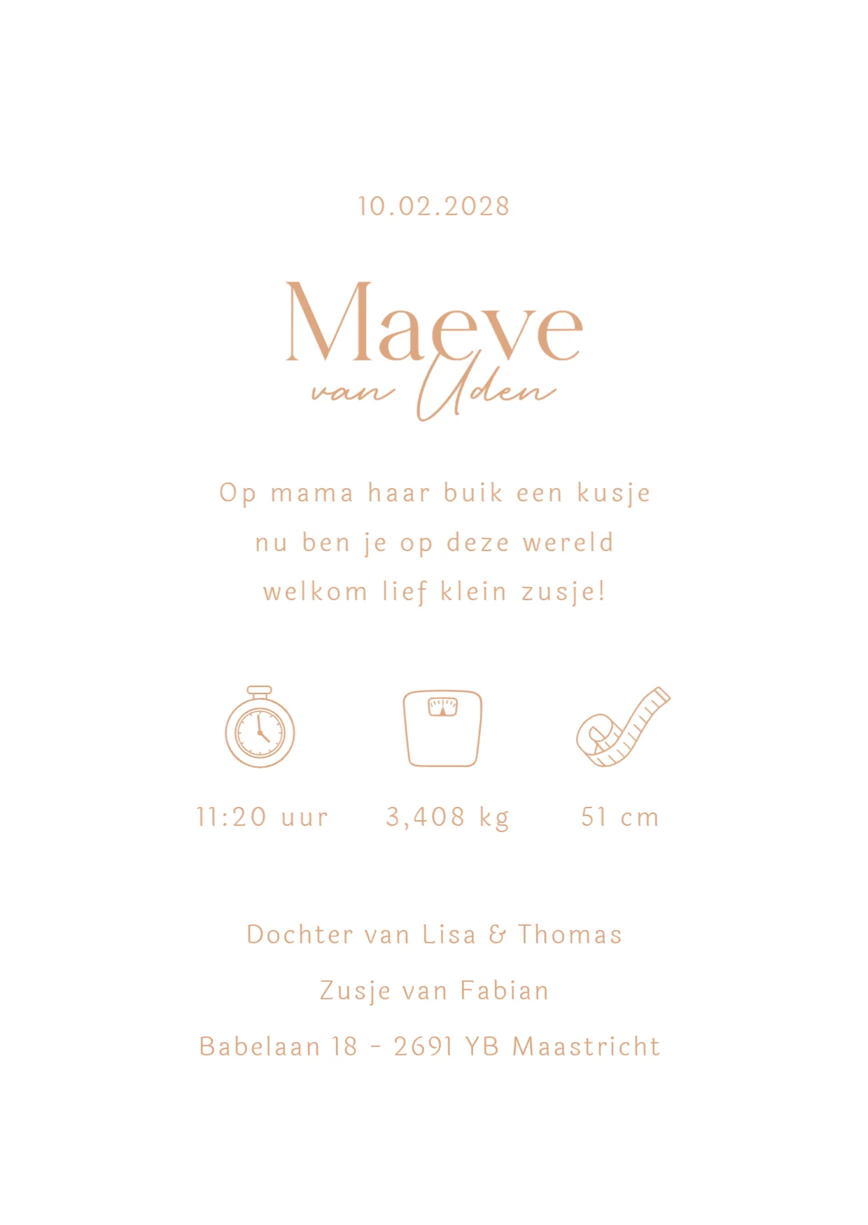 Broertje met baby binnenkant