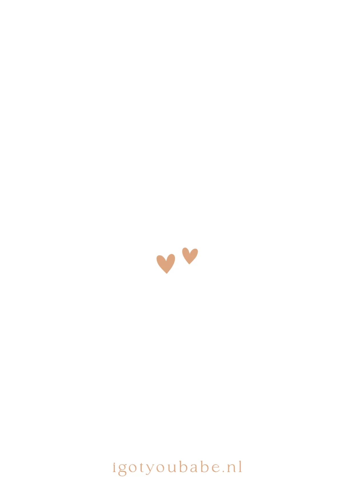 Lijntekening baby - Terug