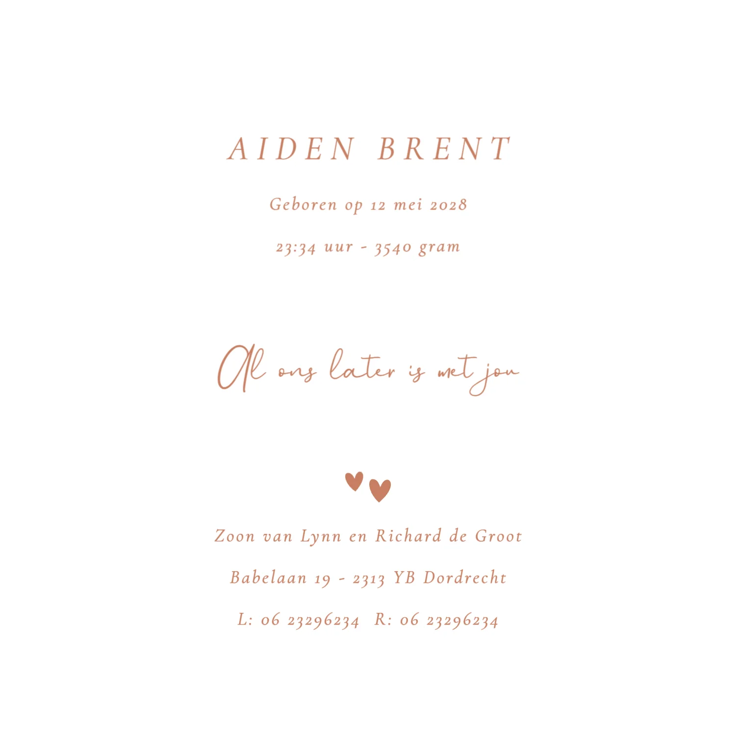 Lijntekening binnenkant