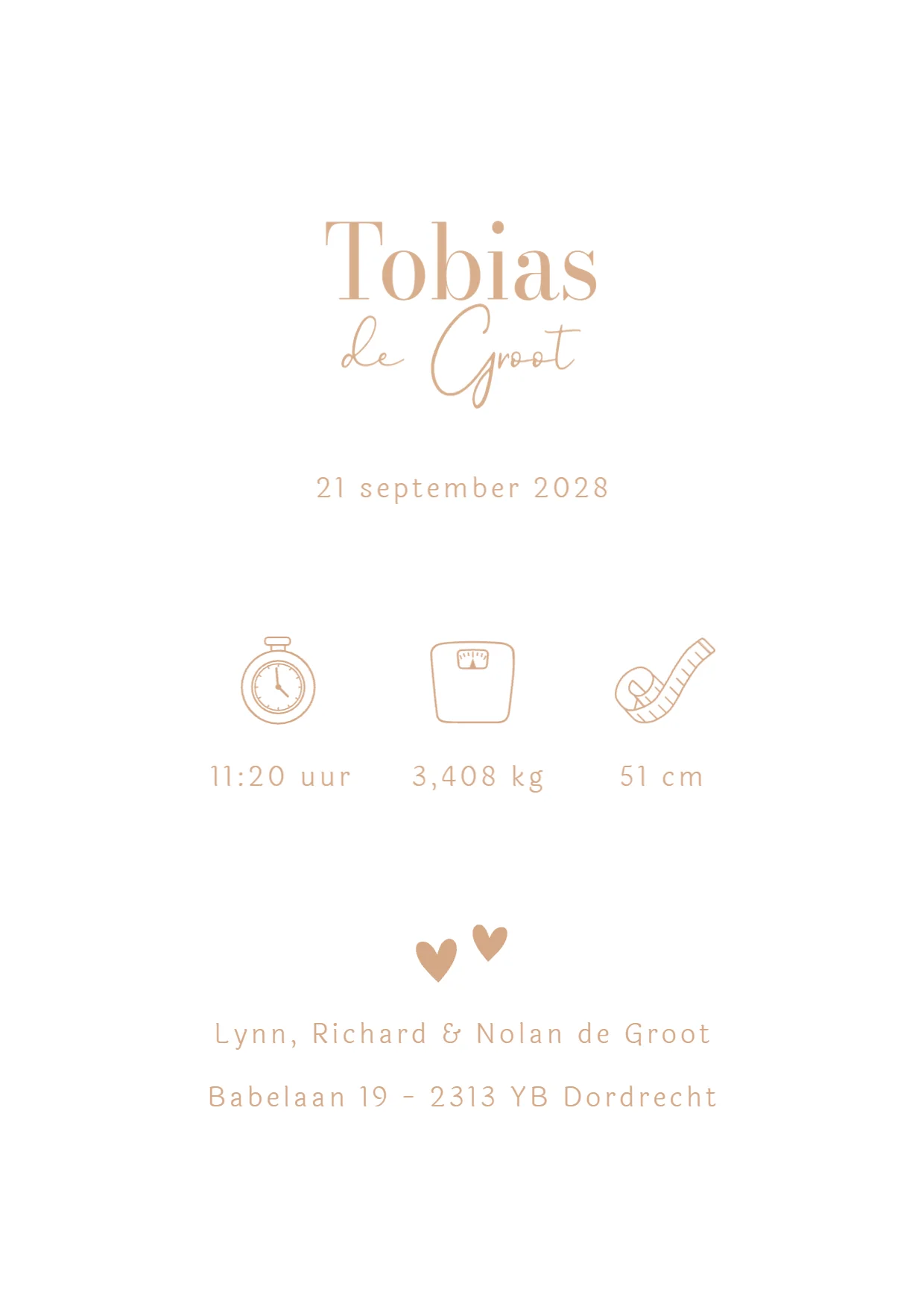 Grote broer met baby binnenkant