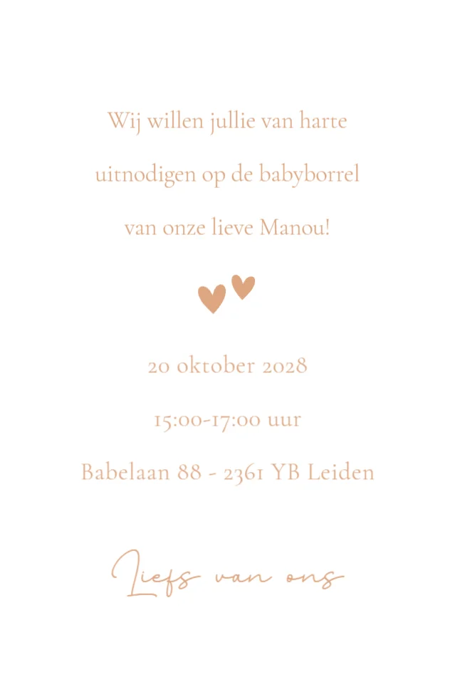 Lijntekening handen - Terug