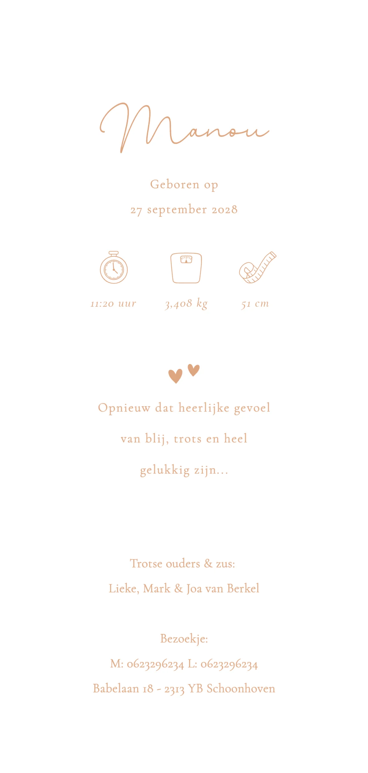 Lijntekening handen - Terug