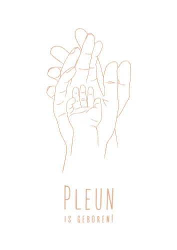 Staande enkele kaart