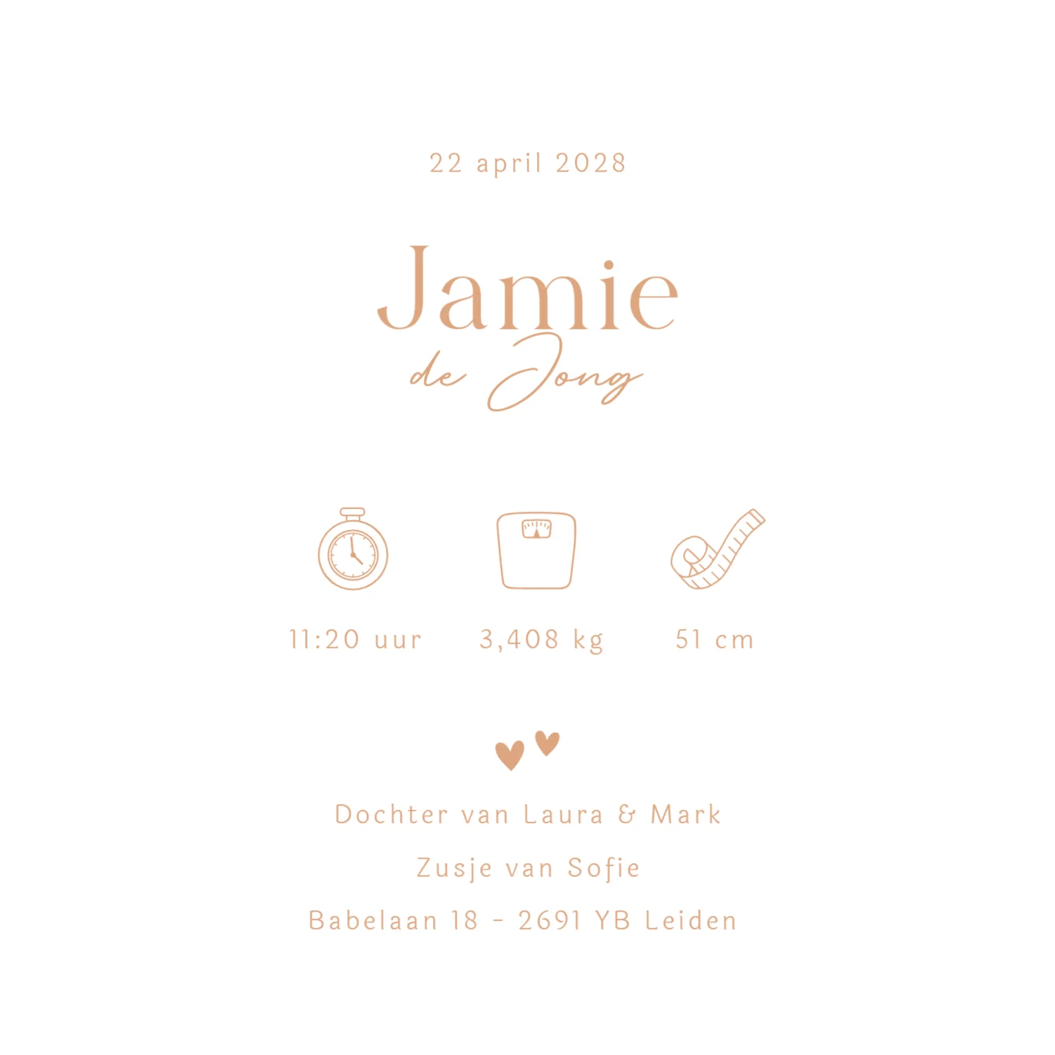 Lijntekening met peuter en baby - Terug